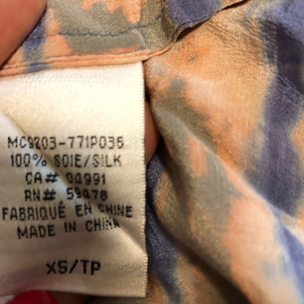 CYNTHIA ROWLEY 100% Silk Racer Back - Picture 3 of 3